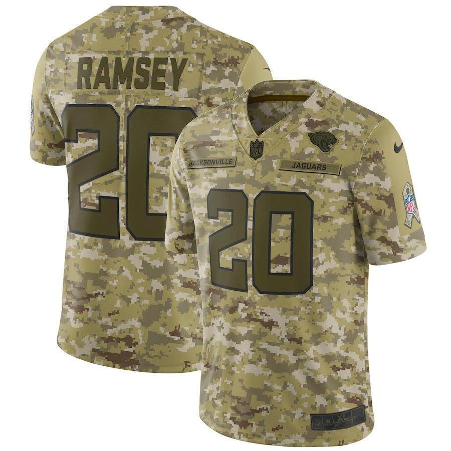 Jalen Ramsey Jacksonville Jaguars Salute to Service Limited Jersey - Camo