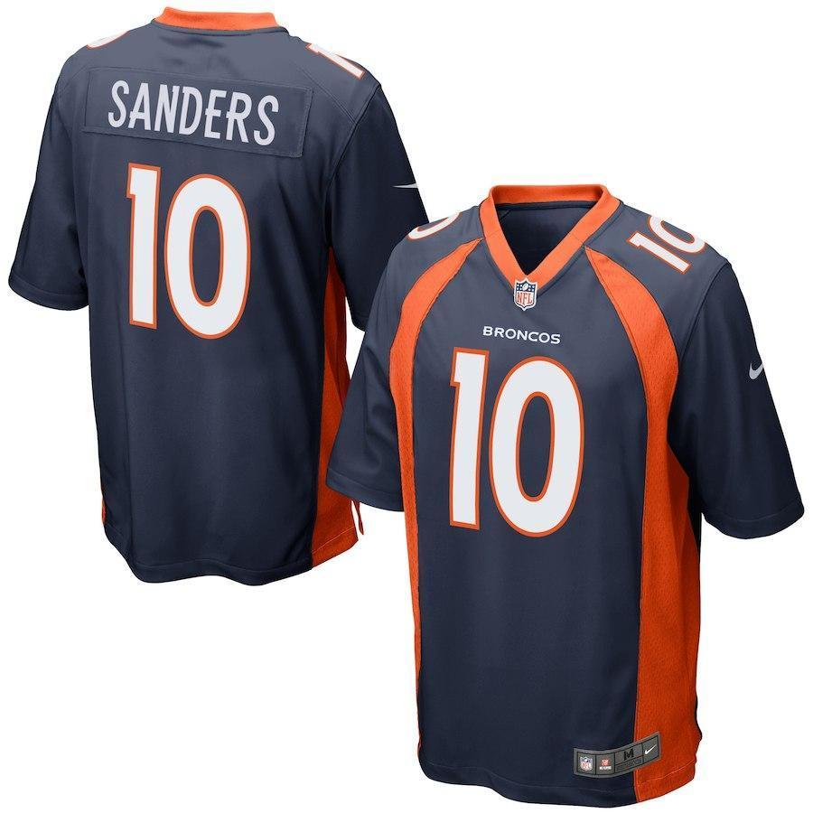 Emmanuel Sanders Denver Broncos Alternate Game Jersey - Navy Blue