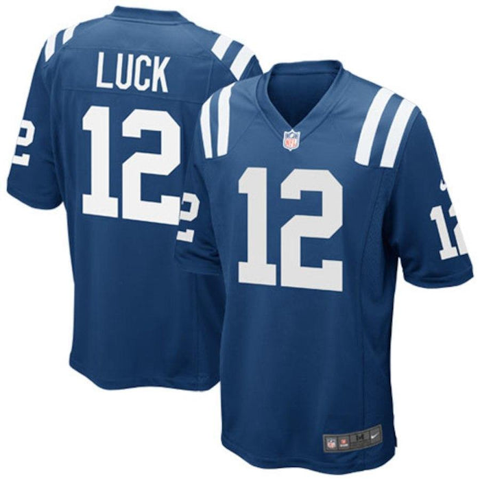 Andrew Luck Indianapolis Colts Team Game Jersey - Royal Blue/White