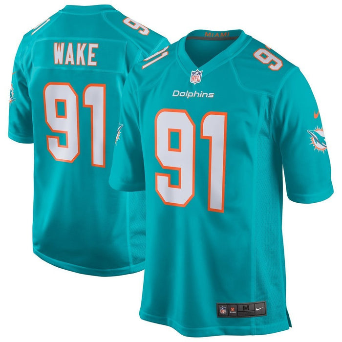 Miami Dolphins Cameron Wake Aqua Jersey 2018 - 2019
