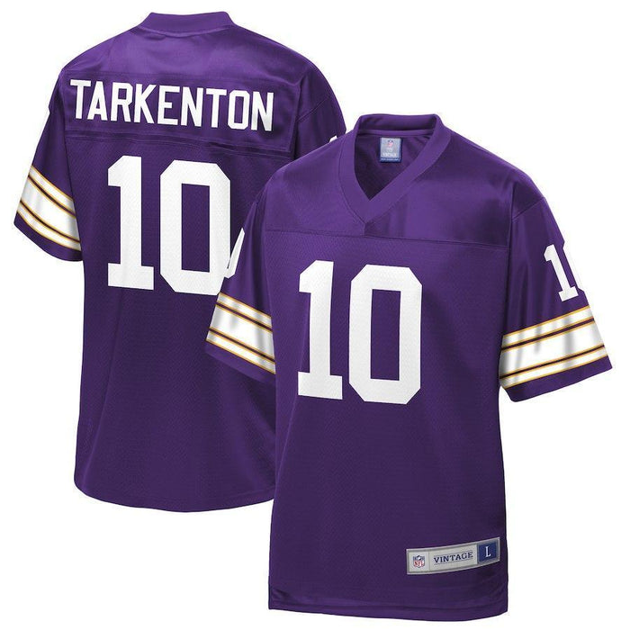 Fran Tarkenton Minnesota Vikings Pro Line Retired Team Player Jersey – Purple 2018/2019