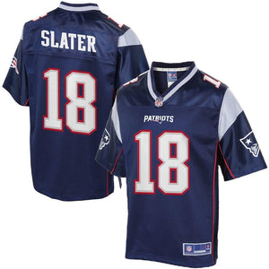 Men's New England Patriots Matthew Slater Pro Line Navy Team Color Jersey 2018/2019