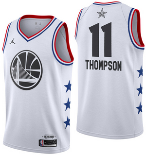 NBA All-Star 2019 White Jordan Swingman Jersey - Klay Thompson - Youth