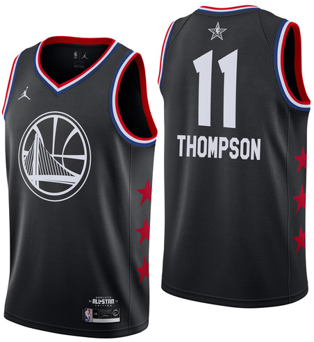 NBA All-Star 2019 Black Jordan Swingman Jersey - Klay Thompson - Youth