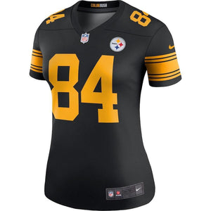 Antonio Brown Pittsburgh Steelers Women's Color Rush Legend Jersey - Black 2018/2019