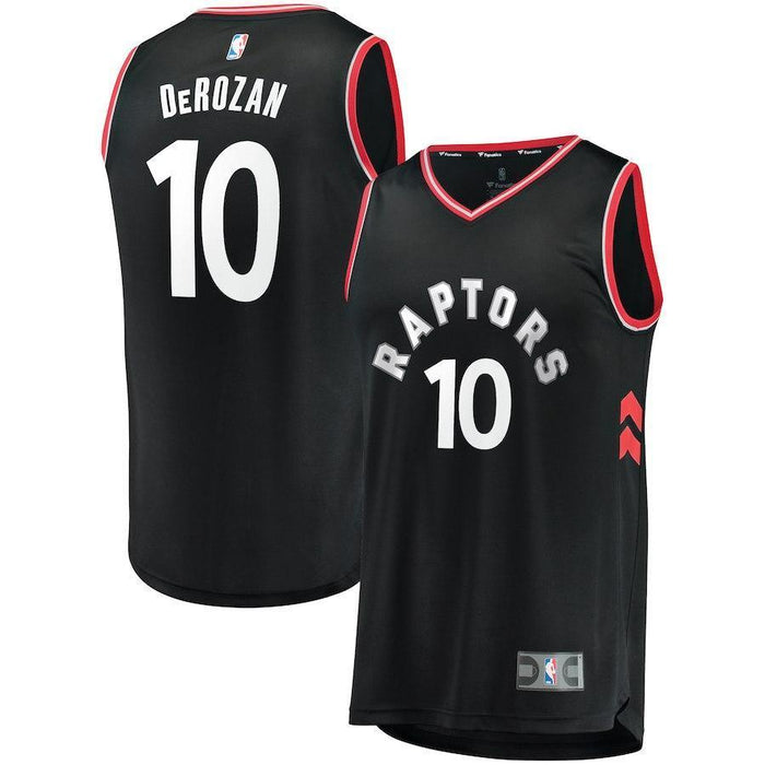 DeMar DeRozan Toronto Raptors Branded Youth Fast Break Jersey Black - Statement Edition 2018/2019