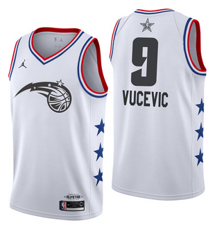 NBA All-Star 2019 White Jordan Swingman Jersey - Nikola Vucevic - Youth