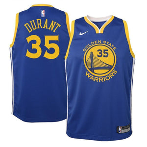 Kevin Durant Golden State Warriors Youth Jersey Blue - Icon Edition 2018/2019