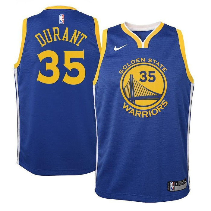 Kevin Durant Golden State Warriors Youth Jersey Blue - Icon Edition 2018/2019
