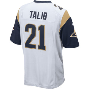 Los Angeles Rams Aqib Talib White Jersey 2018 - 2019