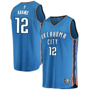 Steven Adams Oklahoma City Thunder Branded Youth Fast Break Jersey Blue - Icon Edition 2018/2019