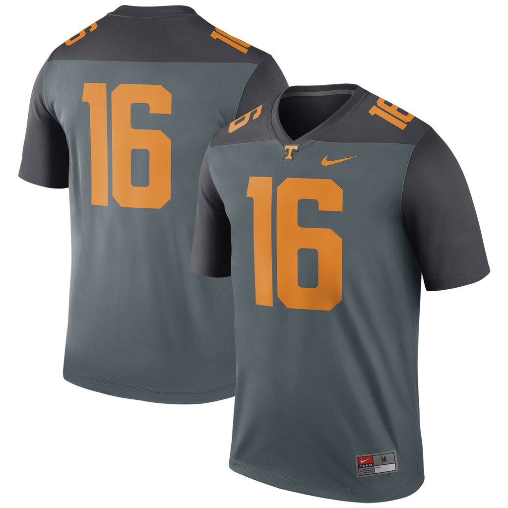 Men's Nike Gray Tennessee Volunteers Legend Performance Jersey
