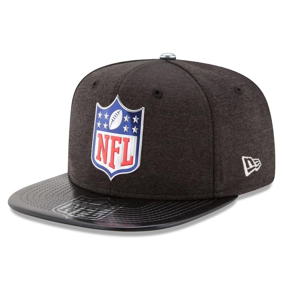 Men's New Era Black 2017 NFL Draft On Stage Original Fit 9FIFTY Snapback Adjustable Hat