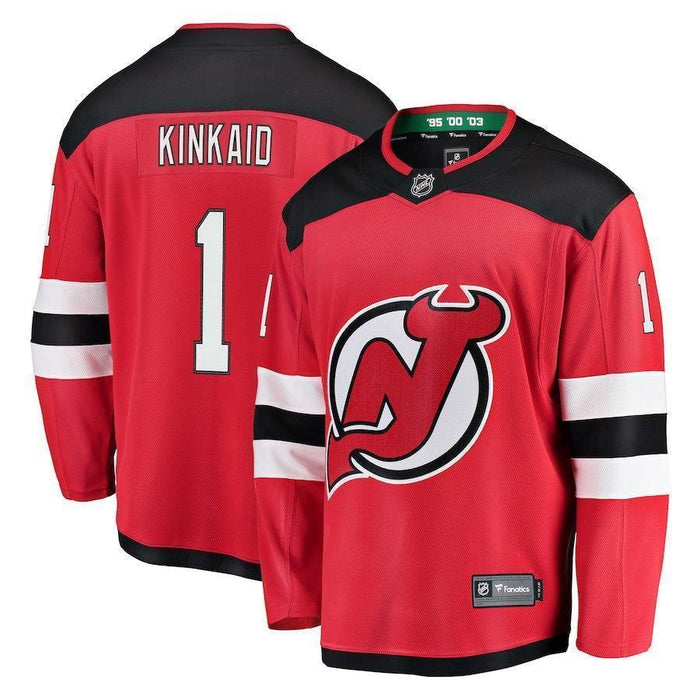 Keith Kinkaid New Jersey Devils Player Swingman Jersey
