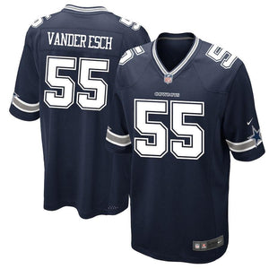 Leighton Vander Esch Dallas Cowboys Draft First Round Pick Game Jersey – Navy 2018/2019