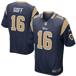 Jared Goff Los Angeles Rams Youth Game Jersey - Navy 2018/2019