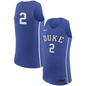 Men's Nike Blue Duke Blue Devils College Replica Basketball Jersey