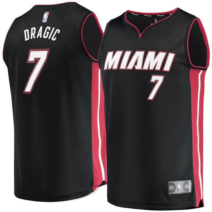 Goran Dragic Miami Heat Black Swingman Jersey 2018 - 2019
