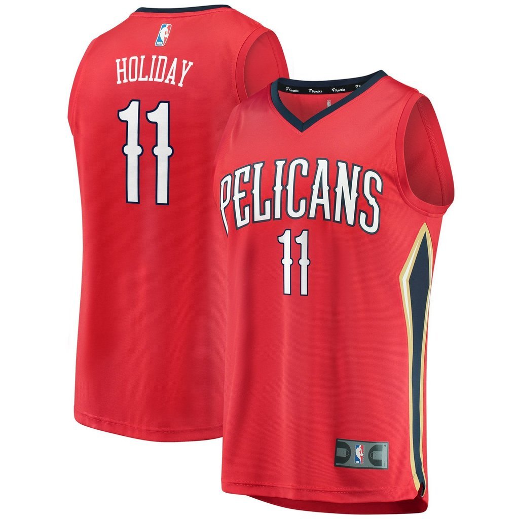 Jrue Holiday New Orleans Pelicans Red Swingman Jersey 2018 - 2019
