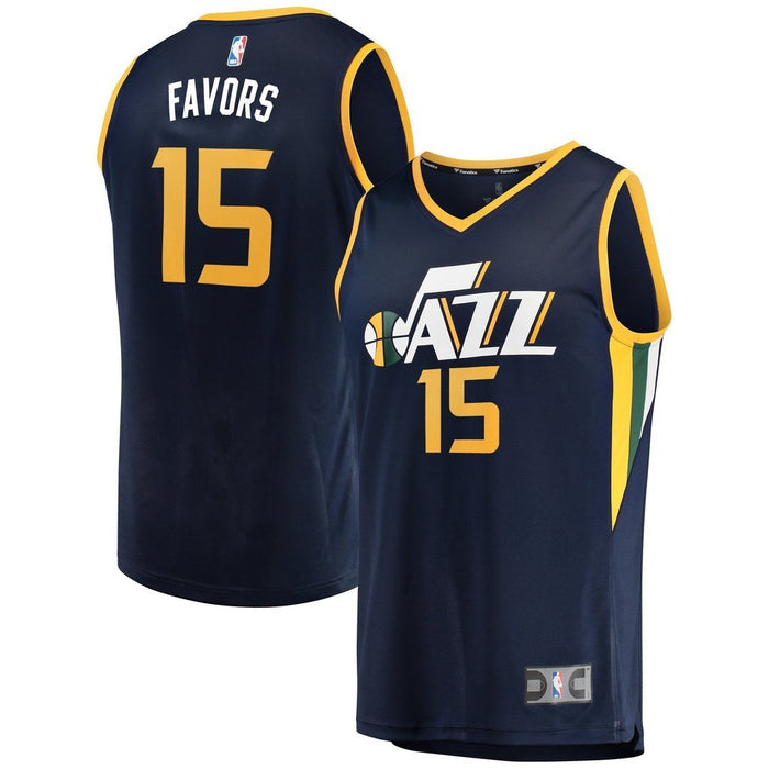 Derrick Favors Utah Jazz Navy Swingman Jersey 2018 - 2019