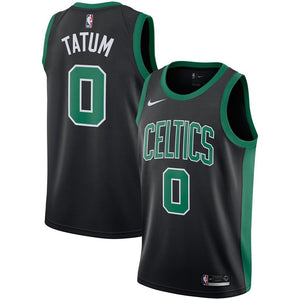 Jayson Tatum Boston Celtics Black Swingman Jersey 2018 - 2019