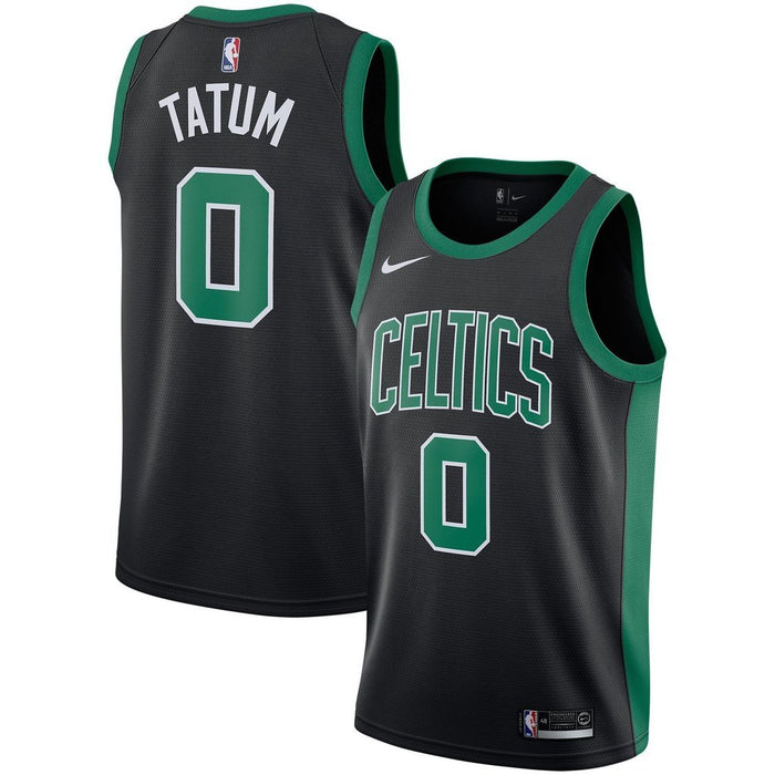Jayson Tatum Boston Celtics Black Swingman Jersey 2018 - 2019