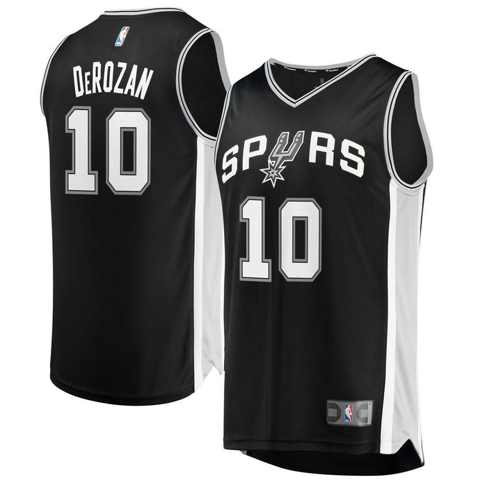 DeMar DeRozan San Antonio Spurs Black Swingman Jersey 2018 - 2019