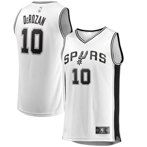DeMar DeRozan San Antonio Spurs White Swingman Jersey 2018 - 2019