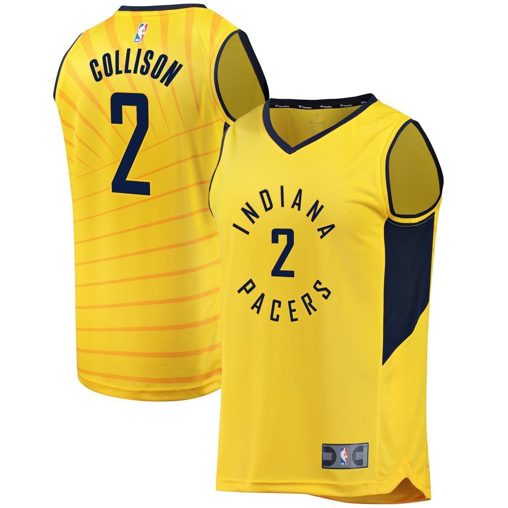 Darren Collison Indiana Pacers Gold Swingman Jersey 2018 - 2019