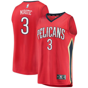 Nikola Mirotic New Orleans Pelicans Red Swingman Jersey 2018 - 2019