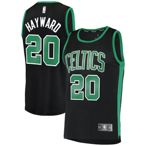 Gordon Hayward Boston Celtics Black Swingman Jersey 2018 - 2019