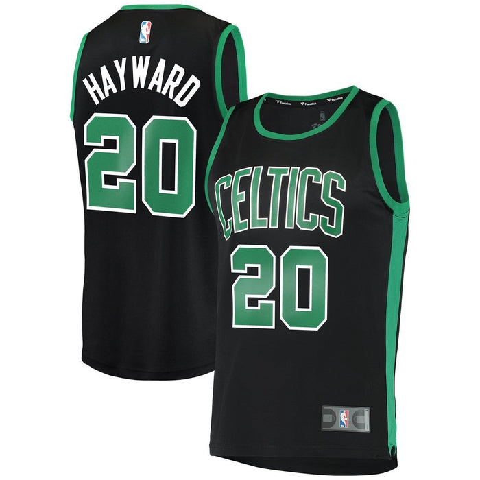 Gordon Hayward Boston Celtics Black Swingman Jersey 2018 - 2019