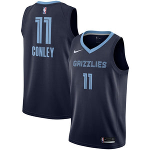 Mike Conley Memphis Grizzlies Navy Swingman Jersey 2018 - 2019