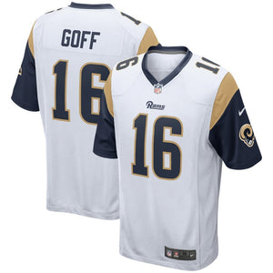 Jared Goff Los Angeles Rams Youth Game Jersey - White 2018/2019