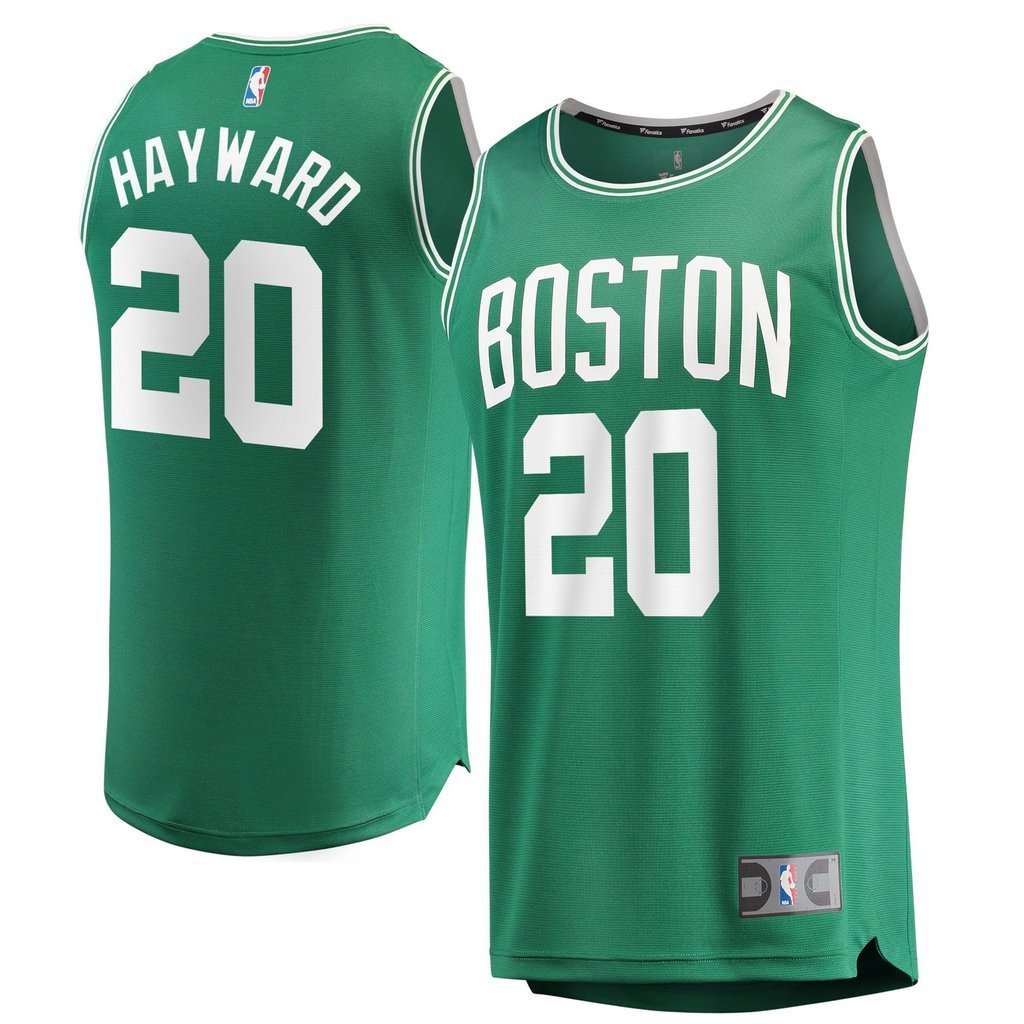 Gordon Hayward Boston Celtics Green Swingman Jersey 2018 - 2019