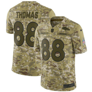 Demaryius Thomas Denver Broncos Salute to Service Limited Jersey  Camo