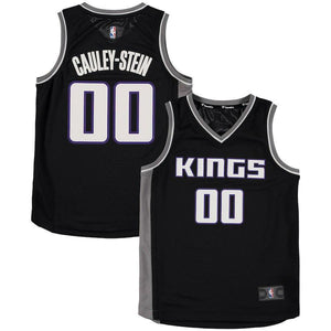 Willie Cauley-Stein Sacramento Kings Branded Youth Fast Break Jersey Black - Statement Edition 2018/2019
