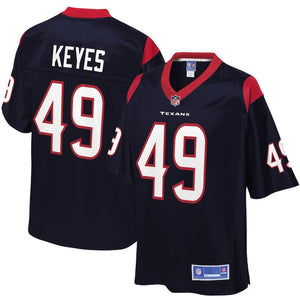 Josh Keyes Houston Texans NFL Pro Line Player Jersey - Navy