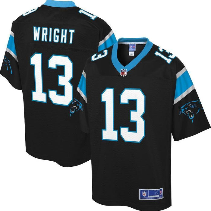 Jarius Wright Carolina Panthers Pro Line Player Jersey – Black 2018/2019