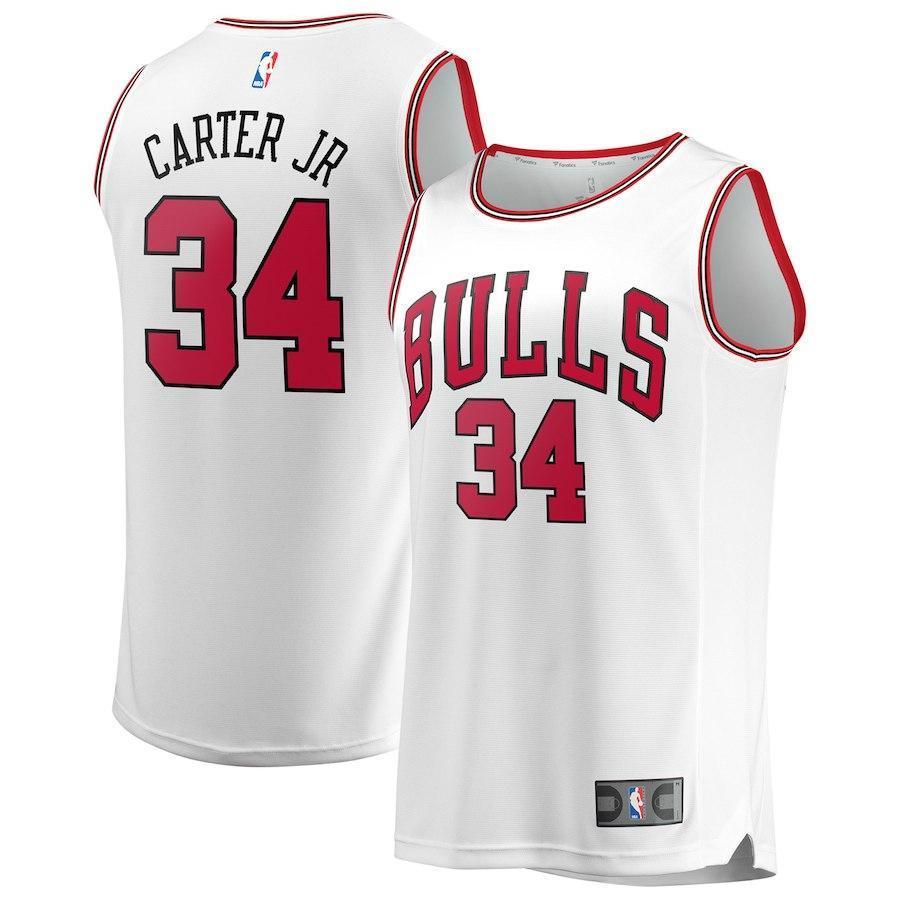 Wendell Carter Jr. Chicago Bulls Branded Youth Fast Break Jersey - Association Edition – White 2018/2019