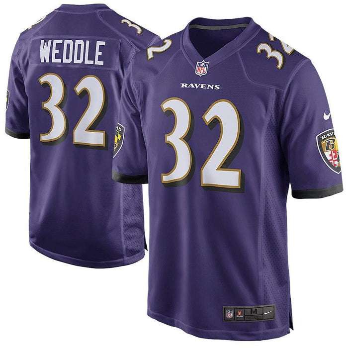 Eric Weddle Baltimore Ravens Game Jersey - Purple 2018/2019