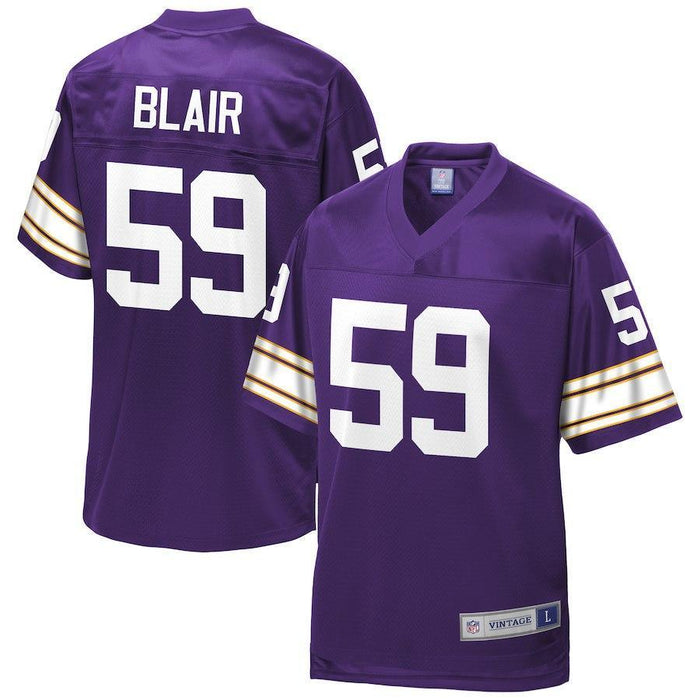 Matt Blair Minnesota Vikings Pro Line Retired Player Jersey - Purple 2018/2019
