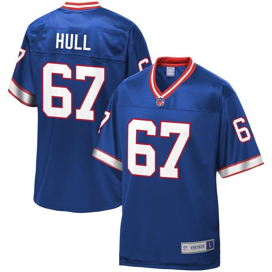 Kent Hull Buffalo Bills Pro Line Retired Player Jersey - Royal 2018/2019