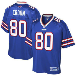 Jason Croom Buffalo Bills Pro Line Player Jersey – Royal 2018/2019