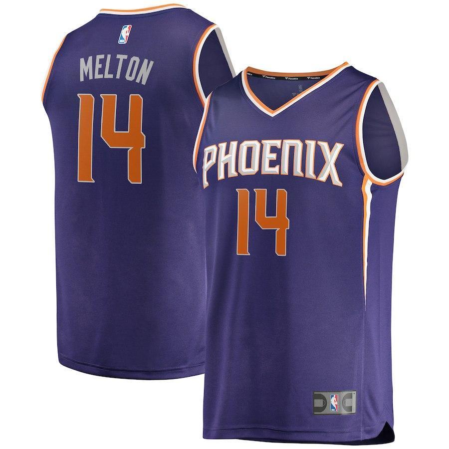 De'Anthony Melton Phoenix Suns Branded Fast Break Jersey - Icon Edition - Purple