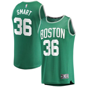 Marcus Smart Boston Celtics Branded Youth Fast Break Jersey Green - Icon Edition 2018/2019