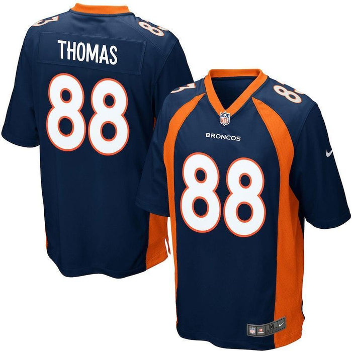 Demaryius Thomas Denver Broncos Game Jersey - Navy Blue