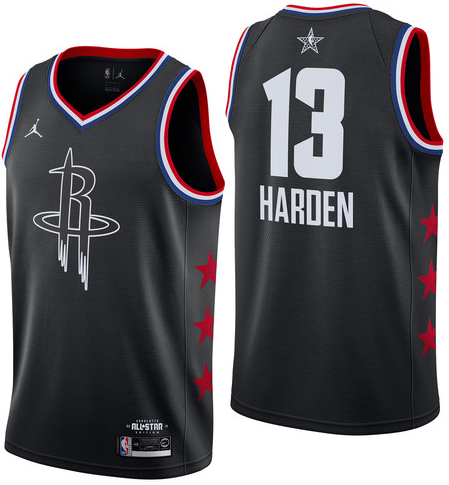 NBA Jordan All-Star 2019 Black Swingman Jersey - James Harden - Youth