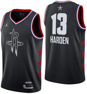 NBA Jordan All-Star 2019 Black Swingman Jersey - James Harden - Youth
