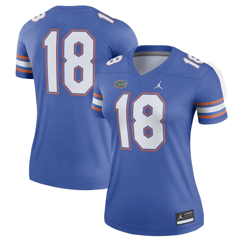 Women's Nike #18 Royal Florida Gators Legend Jersey